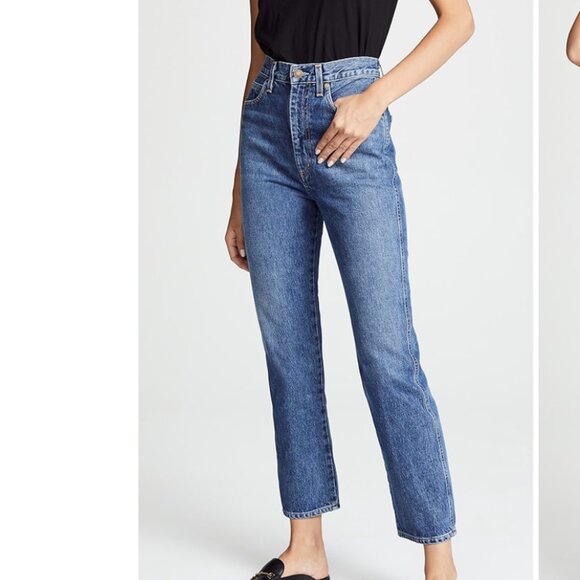 AGOLDE Pinch Waist High Rise Kick Jeans 25 - Picture 1 of 6
